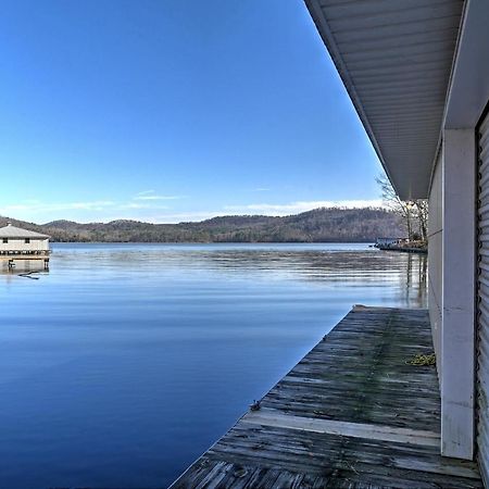 Paradise Cove Cabin With Boathouse And Dock Гантерсвилл Экстерьер фото