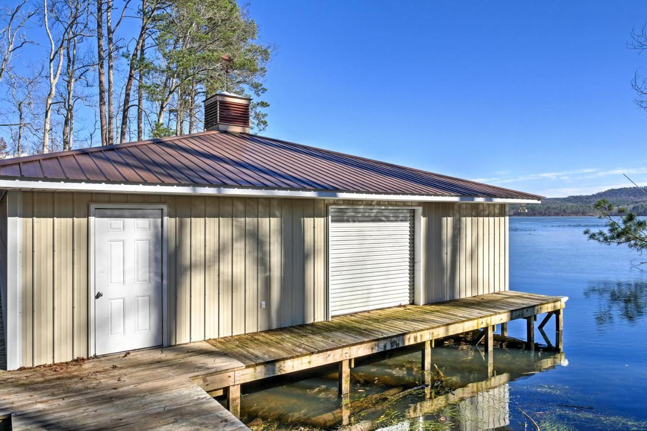 Paradise Cove Cabin With Boathouse And Dock Гантерсвилл Экстерьер фото